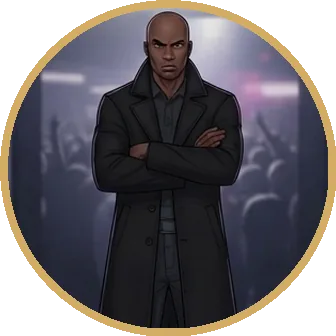 Not Your Sensei animated character (bouncer, Not Your Sensei by Night)